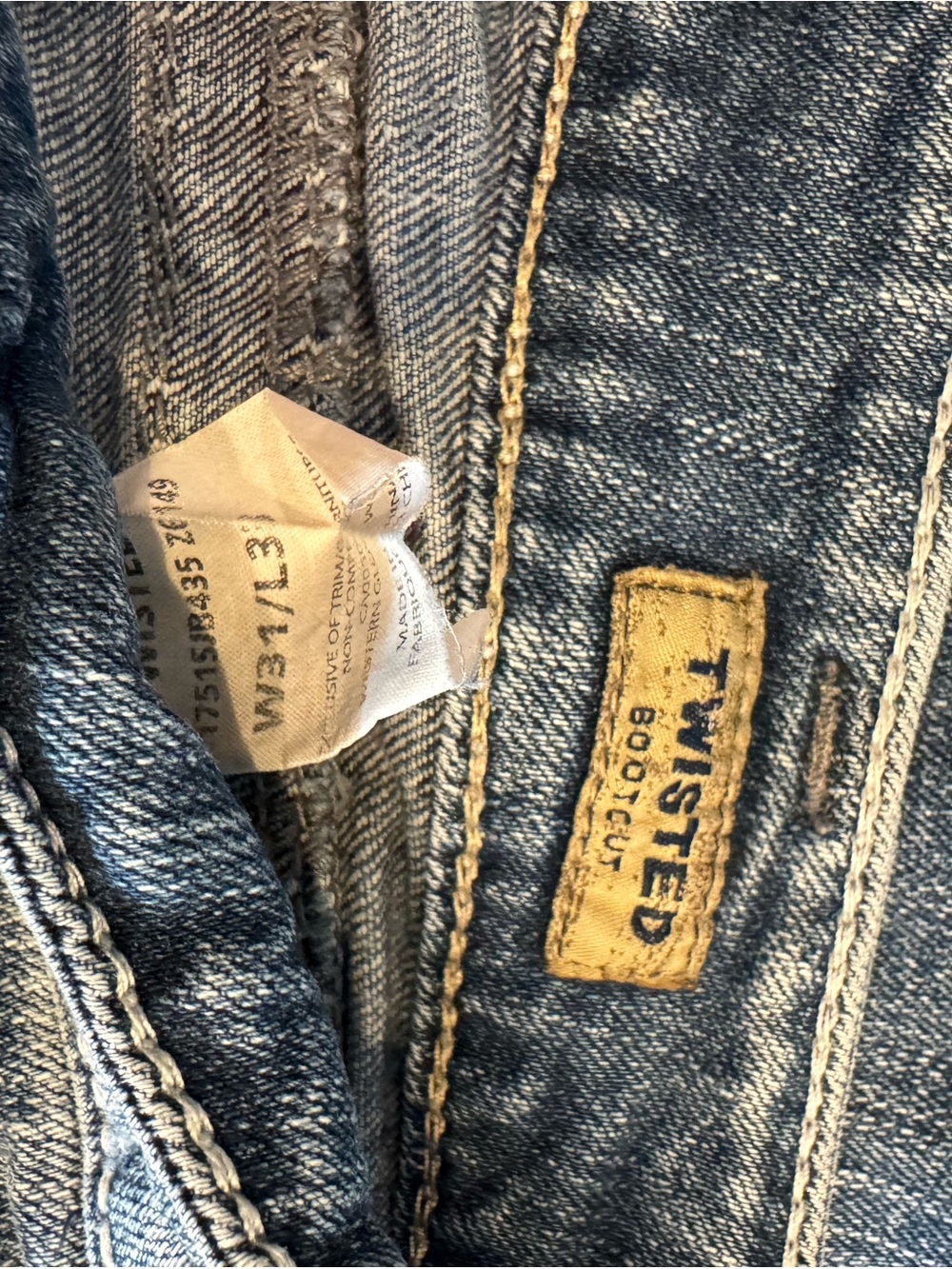 Silver Jeans Blue Denim Jeans with Contrast Stitching